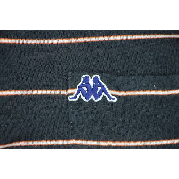 Vintage Robe Di Kappa Striped Italy Made Polo Shirt - Picture 10 of 10